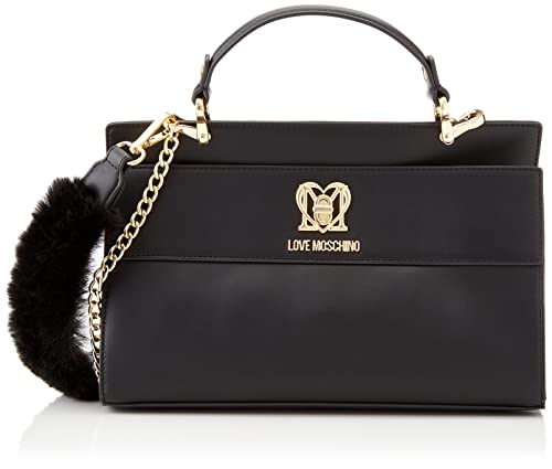 Love Moschino Damen Jc4389pp0fko000 Umhängetasche, Schwarz, Einheitsgröße Love Moschino Damen Jc4389pp0fko000 Umhängetasche, Schwarz, Einheitsgröße von Love Moschino