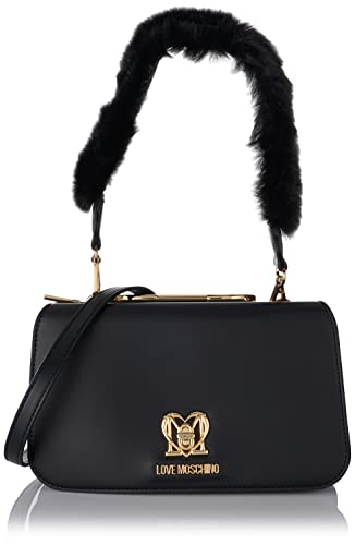 Love Moschino Damen Jc4390pp0fko000 Umhängetasche, Schwarz, Einheitsgröße Love Moschino Damen Jc4390pp0fko000 Umhängetasche, Schwarz, Einheitsgröße von Love Moschino