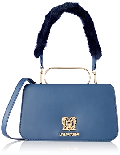 Love Moschino Damen Jc4390pp0fko0750 Umhängetasche, blau, Einheitsgröße von Love Moschino