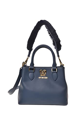 Love Moschino Damen Jc4392pp0fko0750 Handtasche, blau, Einheitsgröße von Love Moschino