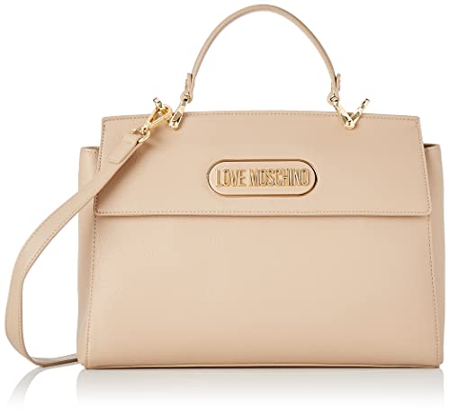 Love Moschino Damen Jc4404pp0fkp0209 Handtasche, Taupe, Einheitsgröße von Love Moschino