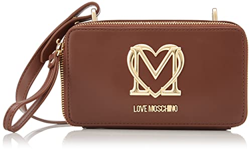 Love Moschino Damen Jc4411pp0fkq0300 Umhängetasche, braun, Einheitsgröße von Love Moschino