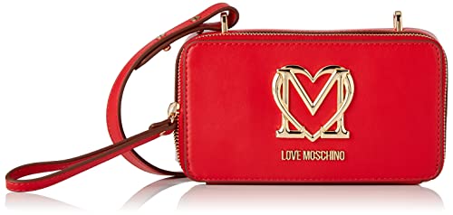 Love Moschino Damen Jc4411pp0fkq0500 Umhängetasche, rot, Einheitsgröße von Love Moschino