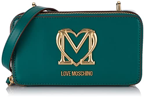 Love Moschino Damen Jc4411pp0fkq0850 Umhängetasche, grün, Einheitsgröße von Love Moschino