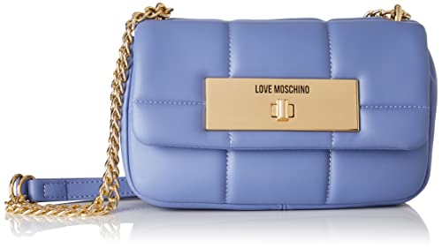 Love Moschino Damen Jc4415pp0fkr0602 Umhängetasche, hellblau, Einheitsgröße von Love Moschino