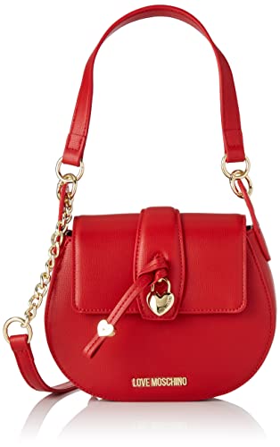 Love Moschino Damen Jc4421pp0fkr0500 Handtasche, rot, Einheitsgröße von Love Moschino