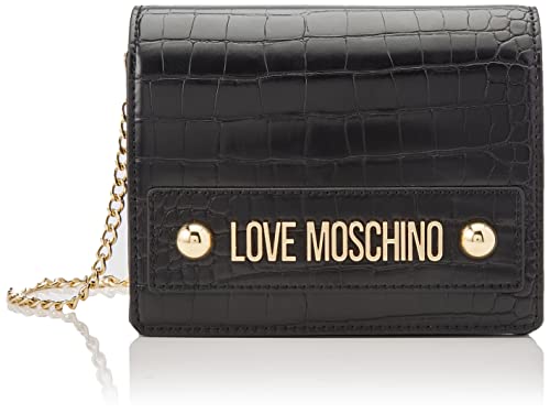 Love Moschino Damen Jc4427pp0fks000 Umhängetasche, Schwarz, Einheitsgröße von Love Moschino