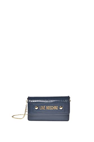 Love Moschino Damen Jc4432pp0fks0750 Umhängetasche, blau, Einheitsgröße von Love Moschino