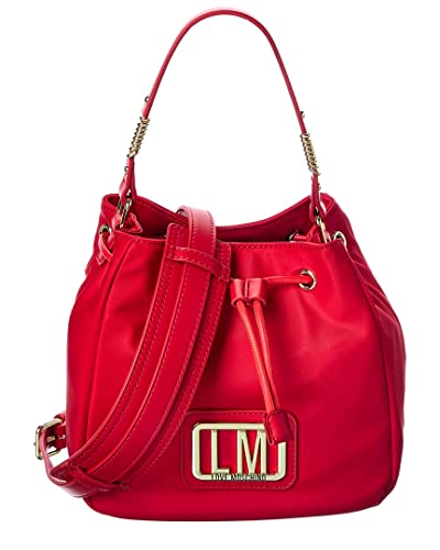 Love Moschino Damen Kollektion Herbst Winter 2021 Schultertasche, rot von Love Moschino