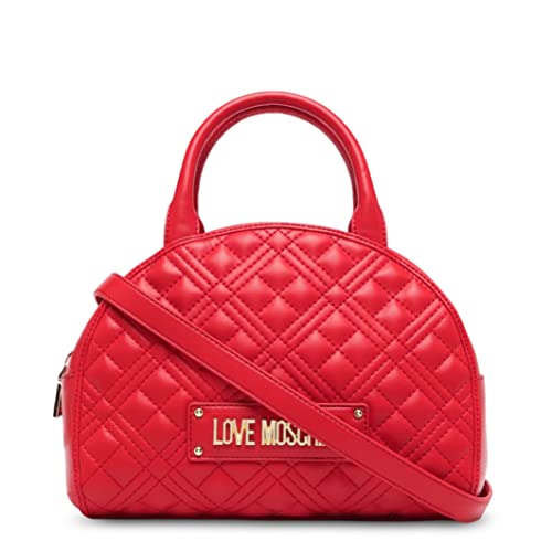 Love Moschino Damen Kollektion Herbst Winter 2021 Umhängetasche, rot von Love Moschino