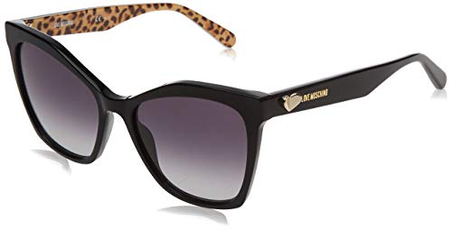 Love Moschino Damen MOL002/S Sonnenbrille, Schwarz (Black), 54 von Love Moschino