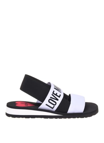 Love Moschino Damen Polja16033g0mjn410a Sandale, Weiß, 37 EU Love Moschino Damen Polja16033g0mjn410a Sandale, Weiß, 37 EU von Love Moschino