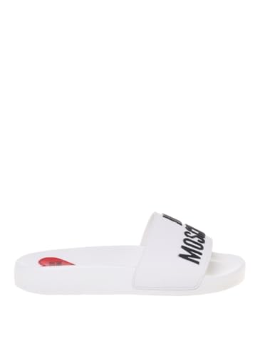Love Moschino Damen Polja28052g0mi14100 Sandale, Weiß, 36 EU Love Moschino Damen Polja28052g0mi14100 Sandale, Weiß, 36 EU von Love Moschino