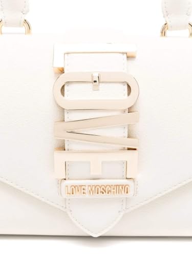 Love Moschino Damen Poljc4226pp0mkc0110u Handtasche, Weiß von Love Moschino