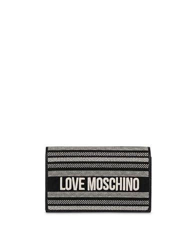 Love Moschino Damen Poljc4241pp0mko100au Handtasche, Schwarz von Love Moschino