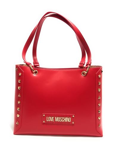 Love Moschino Damen Poljc4269pp0mkh0500u Schultertasche, rot Love Moschino Damen Poljc4269pp0mkh0500u Schultertasche, rot von Love Moschino