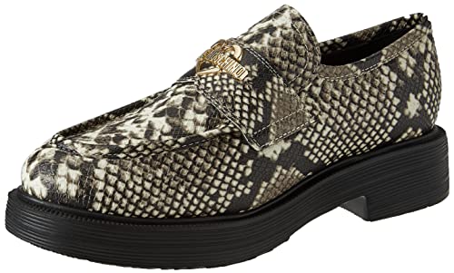 Love Moschino Damen Scarpad.city40 VIT.st.Python Schuh, Muster:, 35 EU von Love Moschino