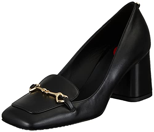 Love Moschino Damen Scarpad.grob75 Kalbsleder Schuh, Schwarz, 35 EU von Love Moschino