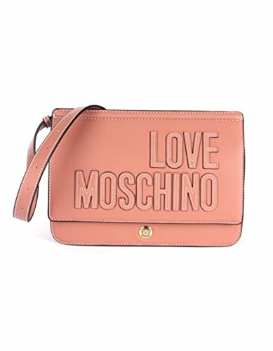 Love Moschino Damen-Schultertasche, Kollektion Herbst Winter 2021, Einheitsgröße, Rosa - Größe: Einheitsgröße von Love Moschino