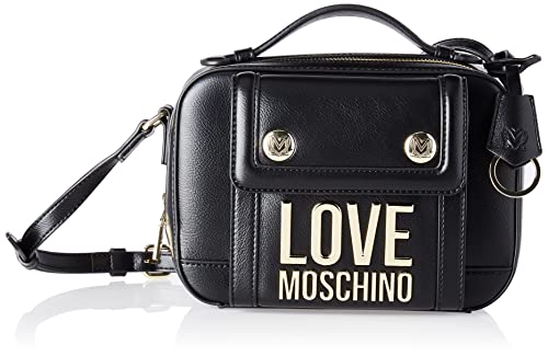 Love Moschino Damen Schultertasche, Schwarz, Einheitsgröße von Love Moschino