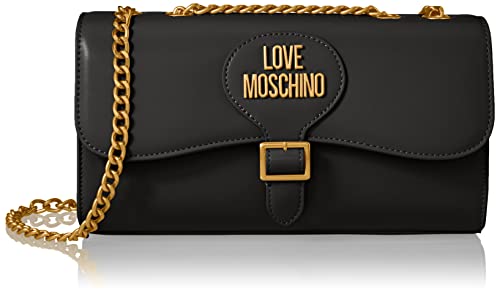 Love Moschino Damen Schultertasche, Schwarz von Love Moschino