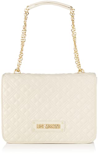 Love Moschino Damen Schultertasche, Weiß, Einheitsgröße von Love Moschino