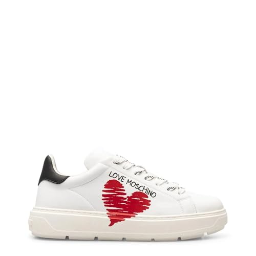 Love Moschino Damen Sneaker White 36 EU von Love Moschino