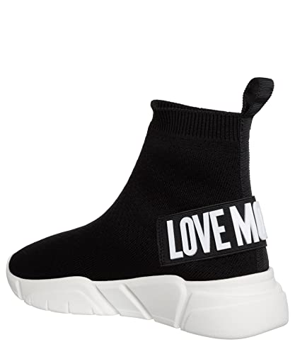 Love Moschino Damen Sneaker high Black 36 EU von Love Moschino