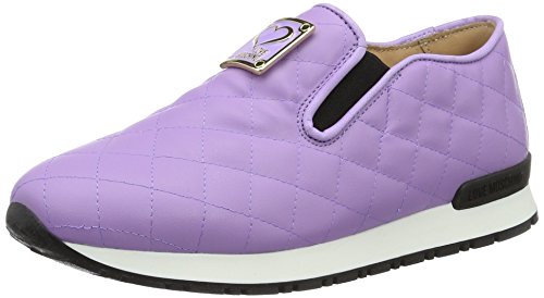 Love Moschino Damen Sneakers, Violett (Purple 651), 37 EU von Love Moschino