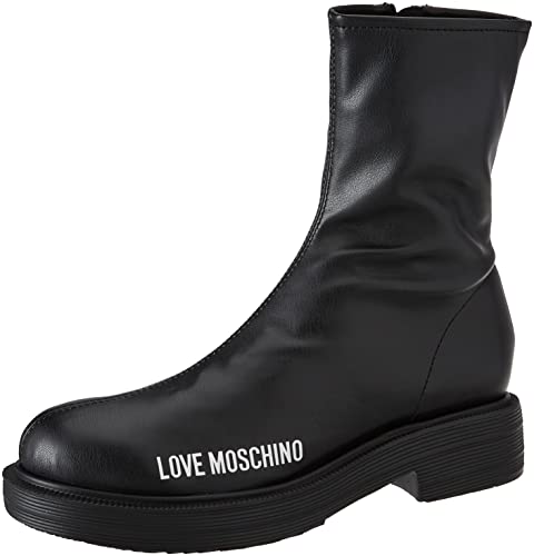 Love Moschino Damen Ja24354g1fiez Stiefelette, Schwarz, 38 EU von Love Moschino