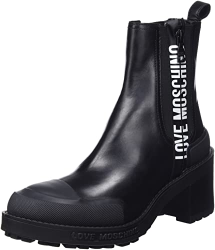 Love Moschino Damen Ja24307g1fia0 Stiefelette, Schwarz, 35 EU von Love Moschino