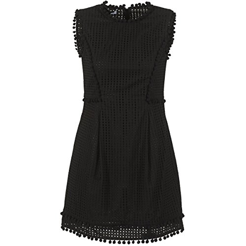 Love Moschino Damen Tex Sangallo Kleid, Schwarz (Black C74), D36 / Herstellergröße: 40 von Love Moschino