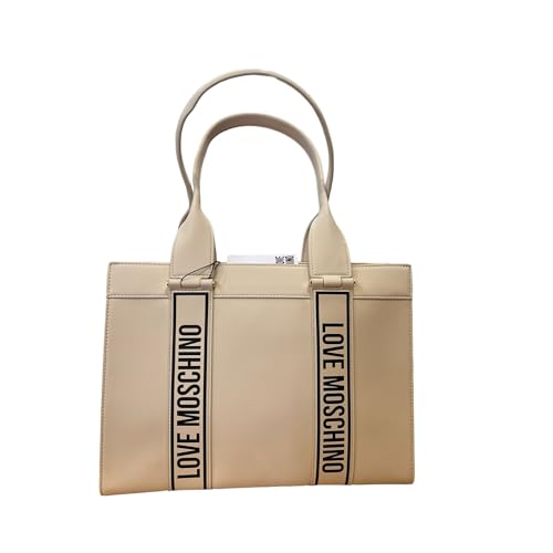 Love Moschino Schultertasche für Damen Marke, Modell JC4206PP0HKG1, aus Kunstleder., elfenbein, SHOPPING von Love Moschino