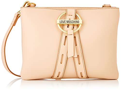 Love Moschino Damen Vorkollektion Schultertasche, Vor-Kollektion Herbst Winter 2021, Natur von Love Moschino