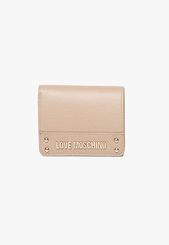 Love Moschino Damengeldbörse JC5703PP1MLD0105 - Sand, Maße 11,3 x 9,3 x 2,8 cm, rot, Grande, gesteppt von Love Moschino