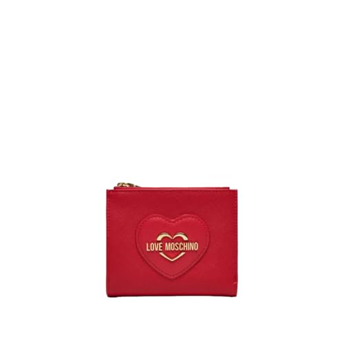 Love Moschino Die rote Geldbörse für Damen von Love Moschino ist ein stilvolles und funktionales Accessoire, das perfekt ist, um Ihre persönlichen Gegenstände stilvoll zu organisieren. Hergestellt aus von Love Moschino