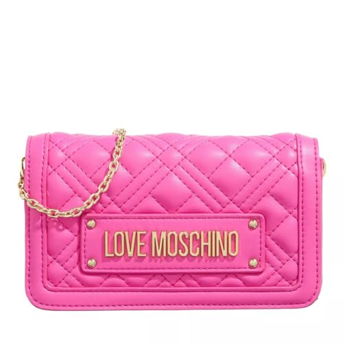 Love Moschino Geldbörse mit Geldbörse für Damen, Modell JC5681PP1ILA0, aus synthetischem Leder., fuchsia, Mit Münzfach von Love Moschino