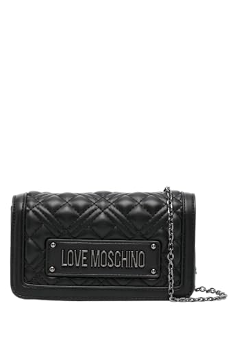 Love Moschino Geldbörse mit Geldbörse für Damen, Modell JC5681PP1ILA0, aus synthetischem Leder., mehrfarbig, Mit Münzfach von Love Moschino