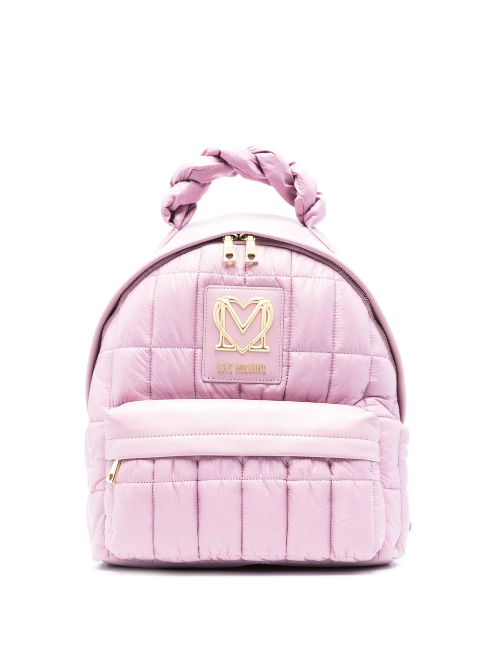 Love Moschino Gepolsterter Rucksack - Violett von Love Moschino