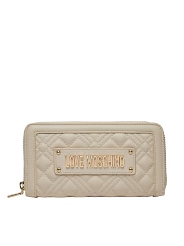 Love Moschino LEITTED PU SCHWARZ GAL.ORO, 110 - Elfenbein, Taglia unica von Love Moschino