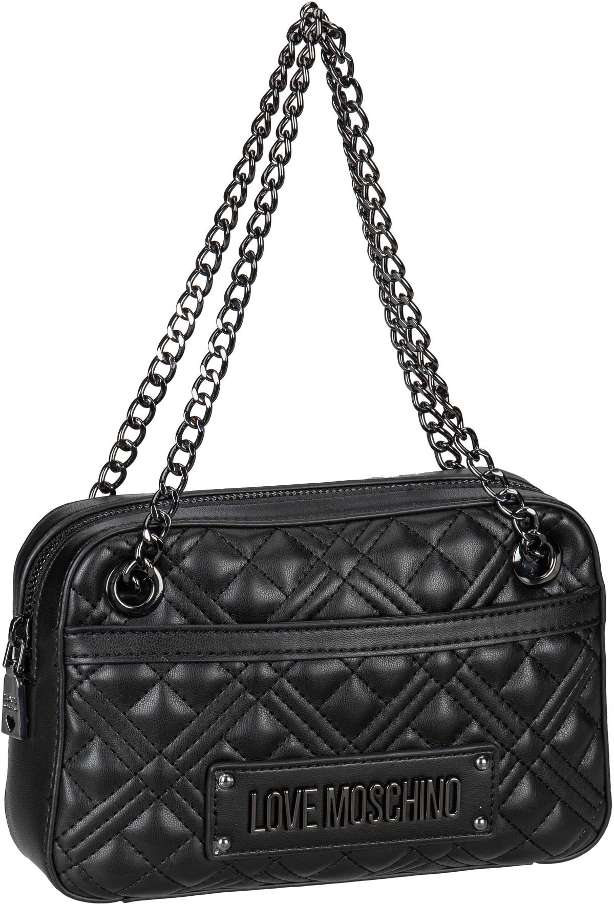 Love Moschino Quilted Bag 4237  in Schwarz (1.8 Liter), Handtasche von Love Moschino