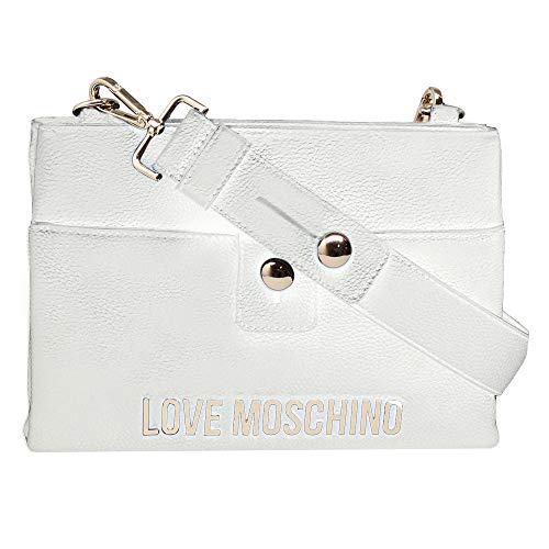 Love Moschino SS21 Damen Schultertasche Frühling Sommer 2021 Weiß Normal von Love Moschino