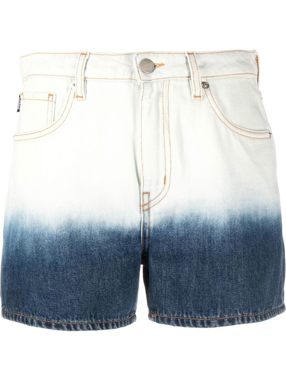 Love Moschino Shorts mit Farbverlauf - Blau von Love Moschino