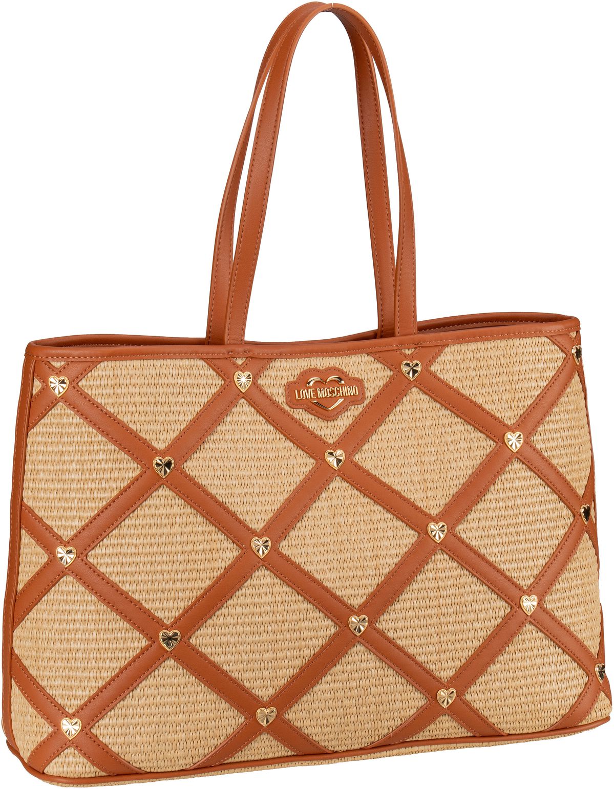 Love Moschino Summer Details 4307  in Cognac (16.8 Liter), Shopper von Love Moschino