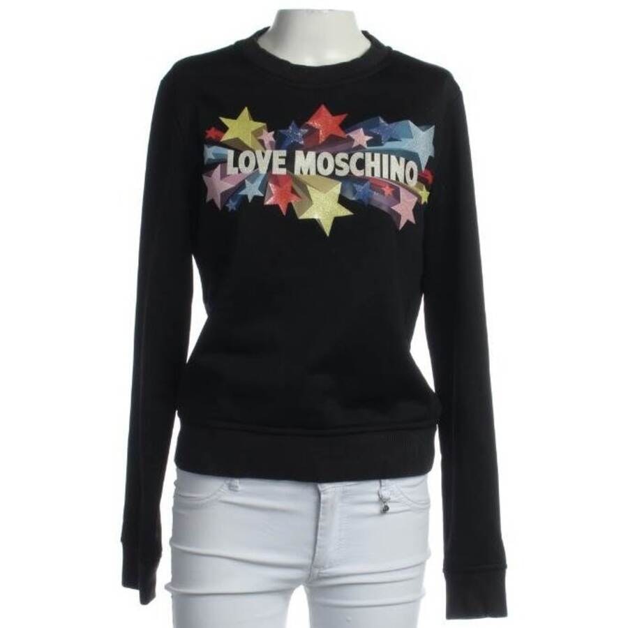 Love Moschino Sweatshirt 38 Schwarz von Love Moschino
