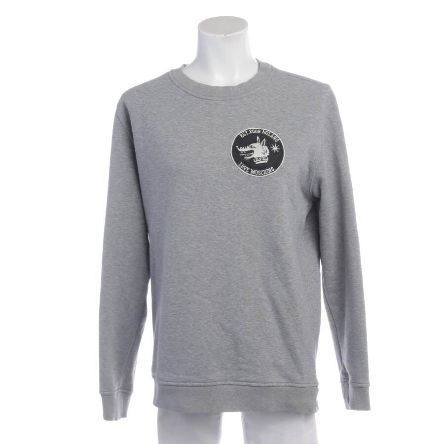 Love Moschino Sweatshirt M Grau von Love Moschino