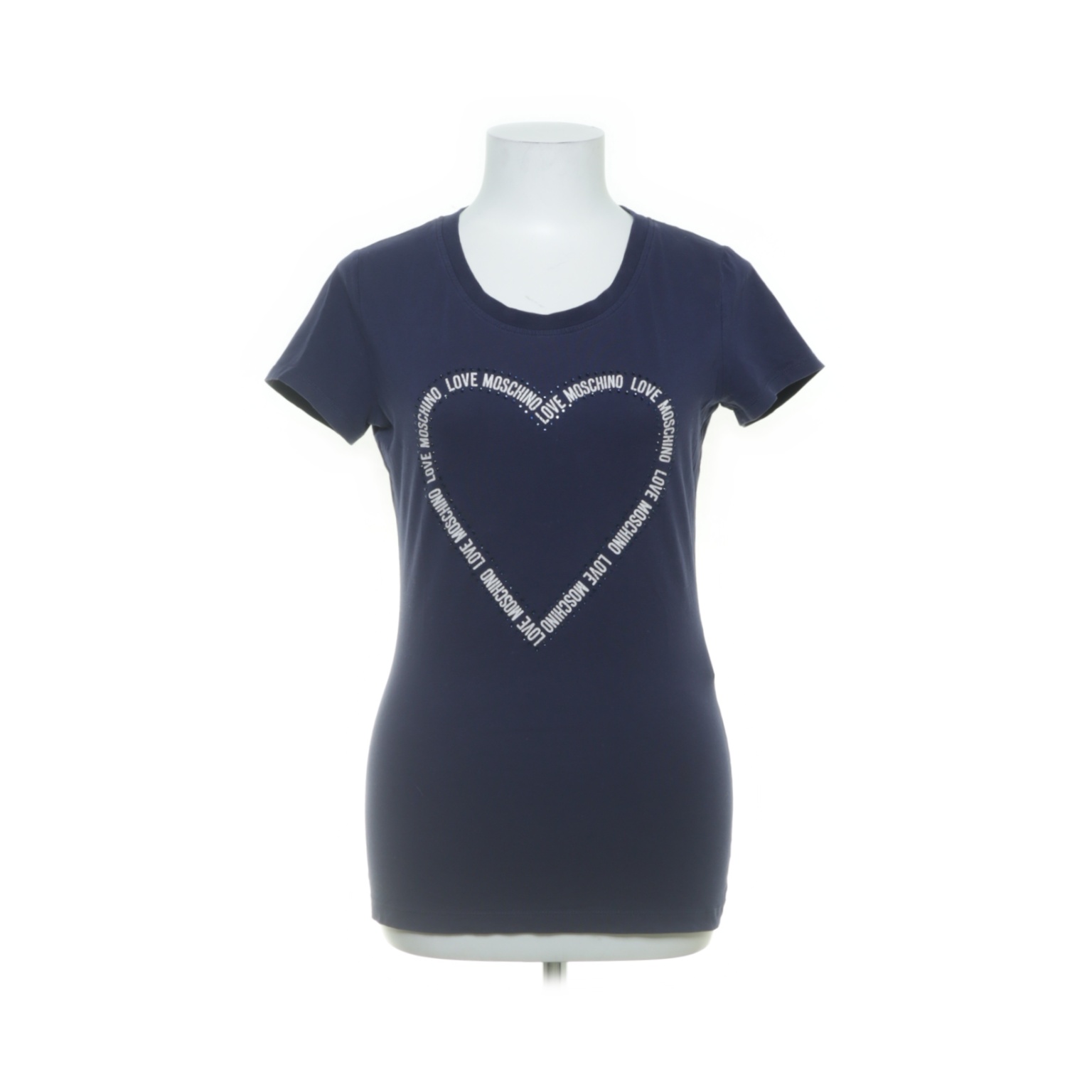Love Moschino - T-shirt - Größe: 40 - Blau von Love Moschino