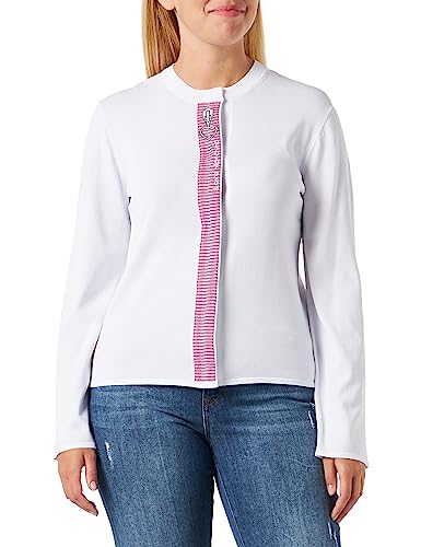 Love Moschino Women's Cardigan Jacket, Optical White, 42 von Love Moschino