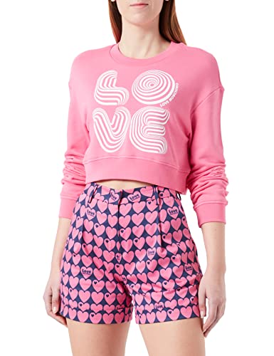 Love Moschino Women's Casual Shorts, Blue Fuchsia, 48 von Love Moschino