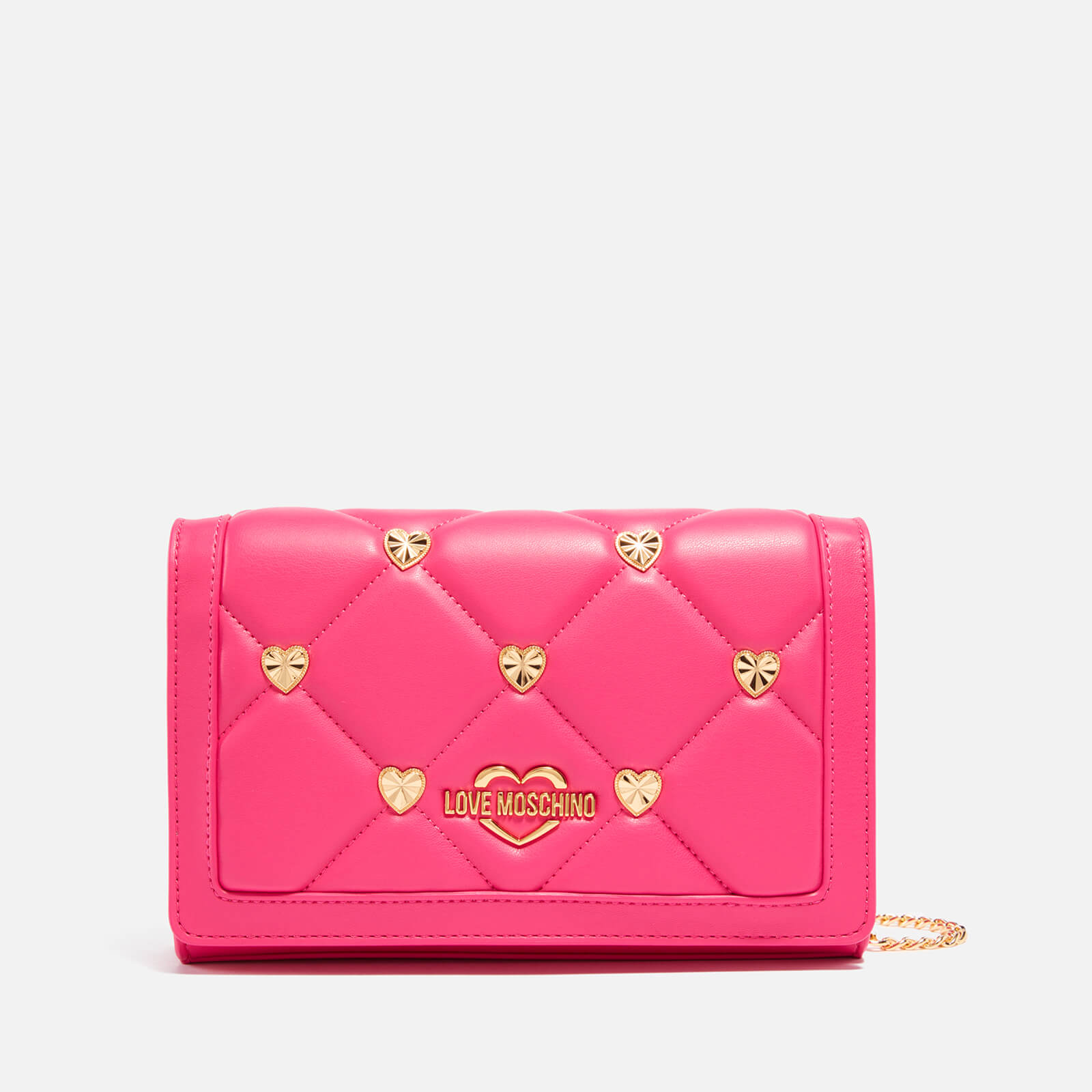 Love Moschino Heart Faux Leather Wallet Bag von Love Moschino